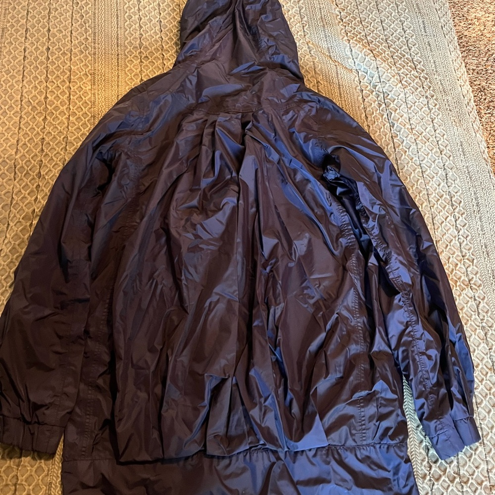 Lululemon Navy Hooded Rain Jacket - Picture 2 of 3
